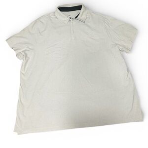 All in Motion Men's Polo Shirt - Light Gray Size XL